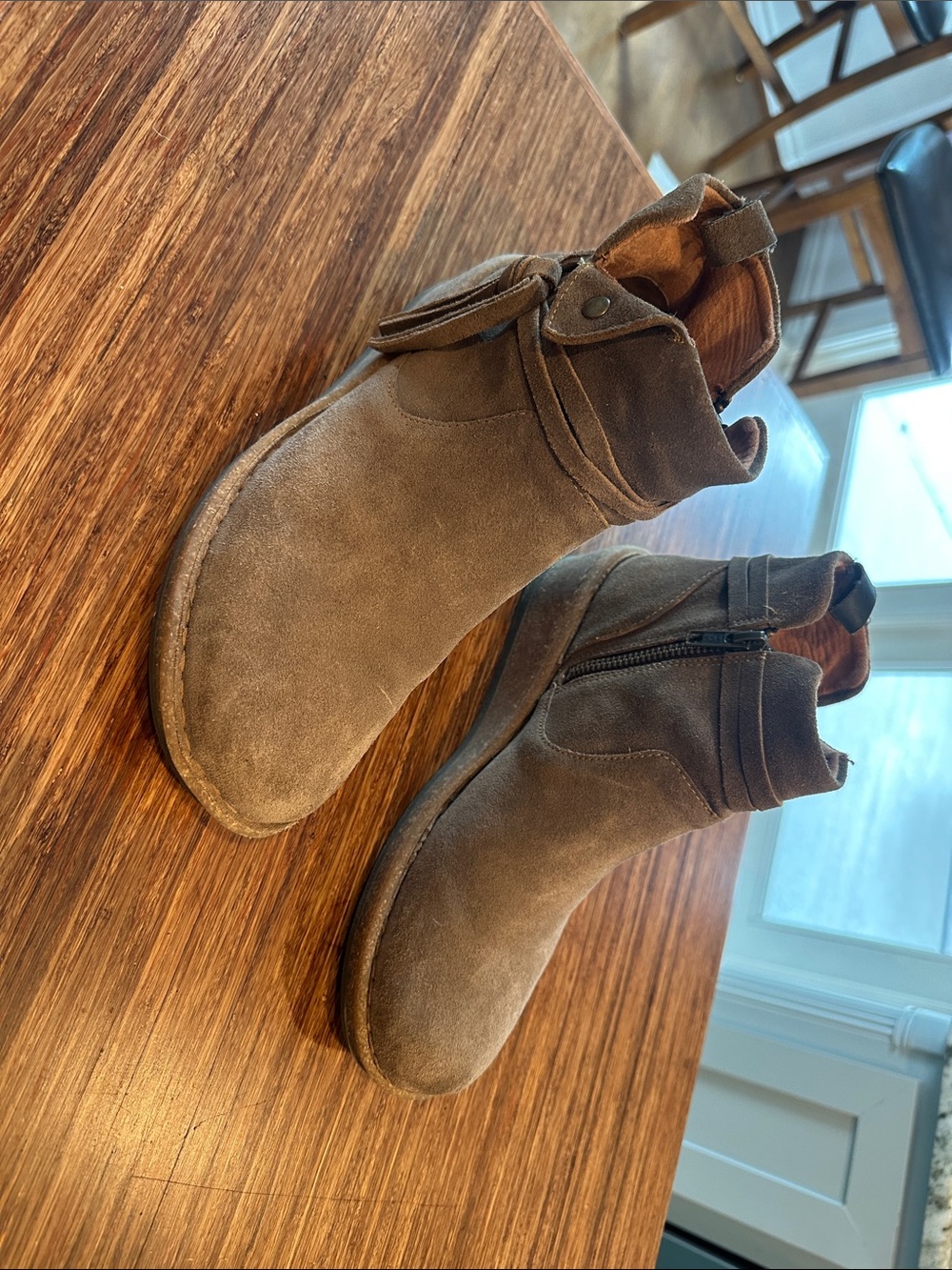 Women’s Born Brown Suede Ankle Boot